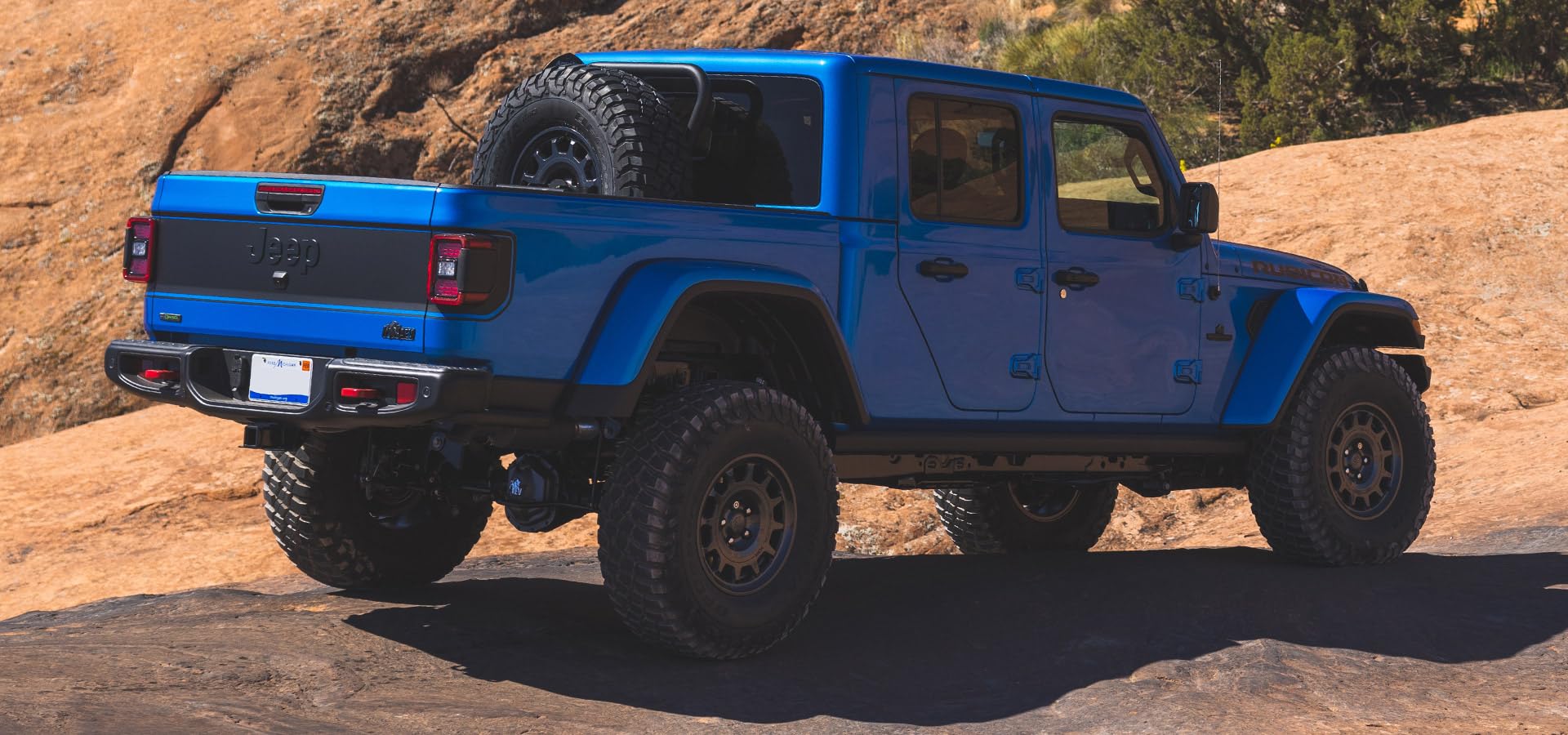 Vertical Tire Mount AEV Compatible with 2020-2026 Jeep JT Gladiator