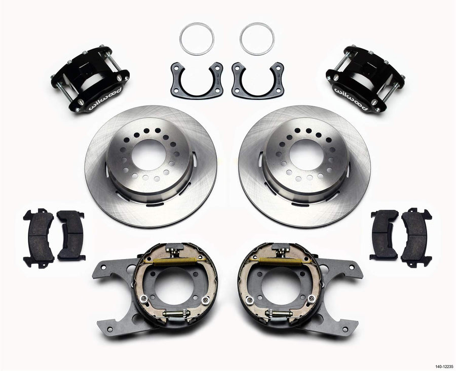 P/S D154 Park Brake Kit, Red