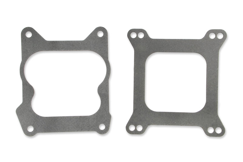 Carburetor Adapter Kit Mr. Gasket 4Bbl To 4Bbl, Silver