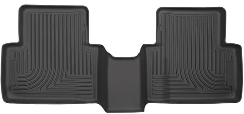 Weatherbeater Husky Liners Floor Mats | Fits 2016-2021 Honda Civic, Sedan;2016-2020 Civic, Coupe 2017-2021 Civic, Hatchback; 2019-2021 Honda Insight | 2nd Row, 1-pc Black - 14451