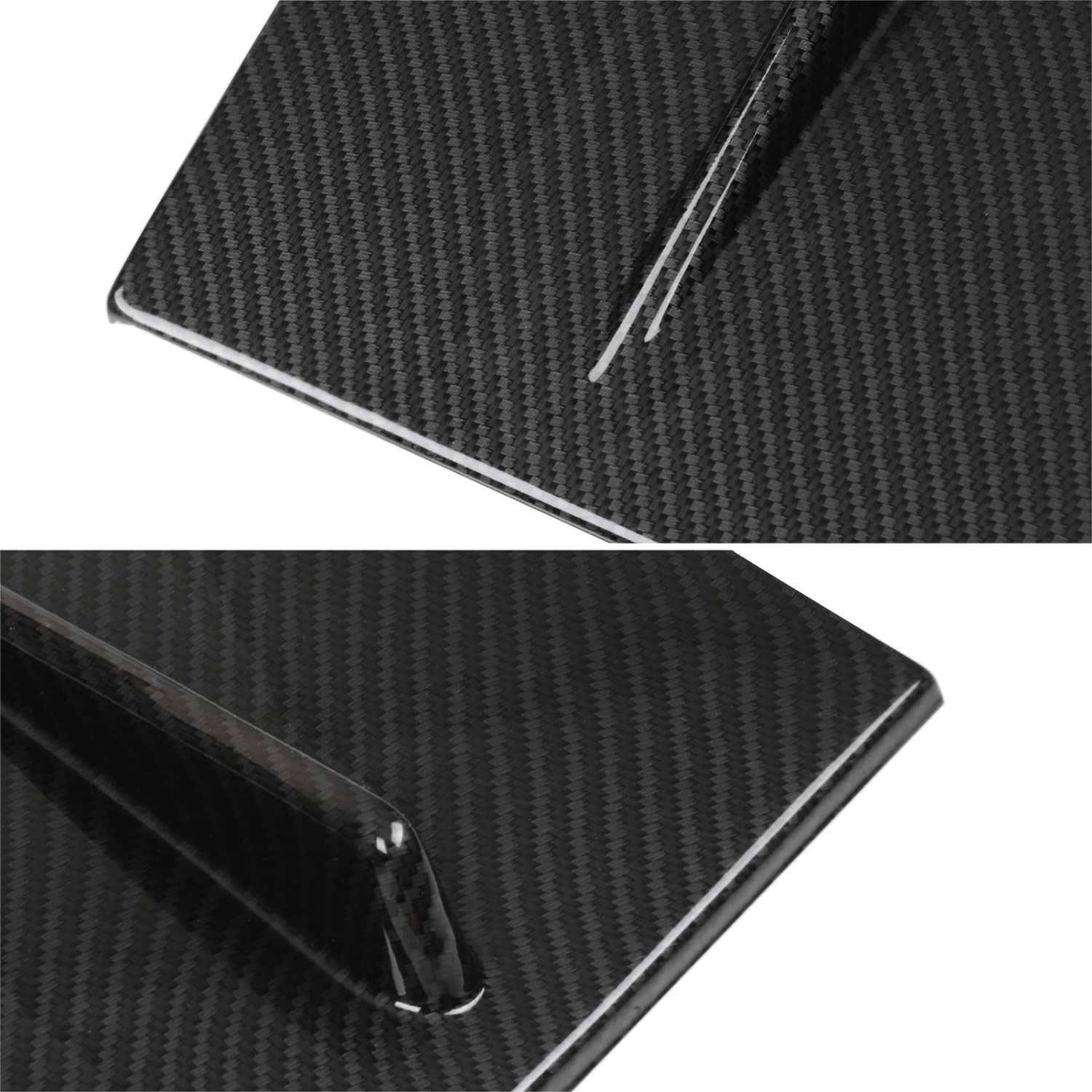 Carbon Fiber Painted ABS Shark Fin Vortex Generator Spec-D Tuning Compatible with 2015-2021 Subaru Impreza WRX STI Models