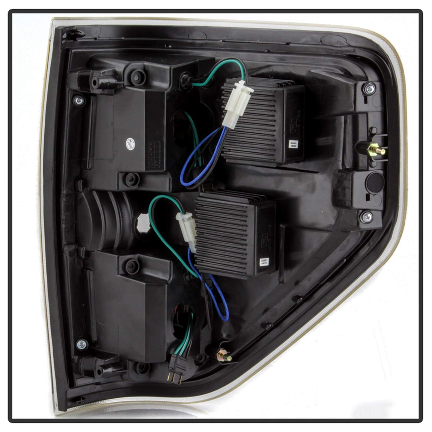 Tail Lights Xtune (ALT-JH-FF15009-LBLED-BK) (Akkon)
