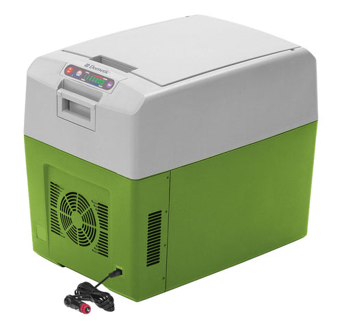 Dometic Portable TC-35US Thermo Electric Cooler/Warmer 37 Quart, Gray/Green