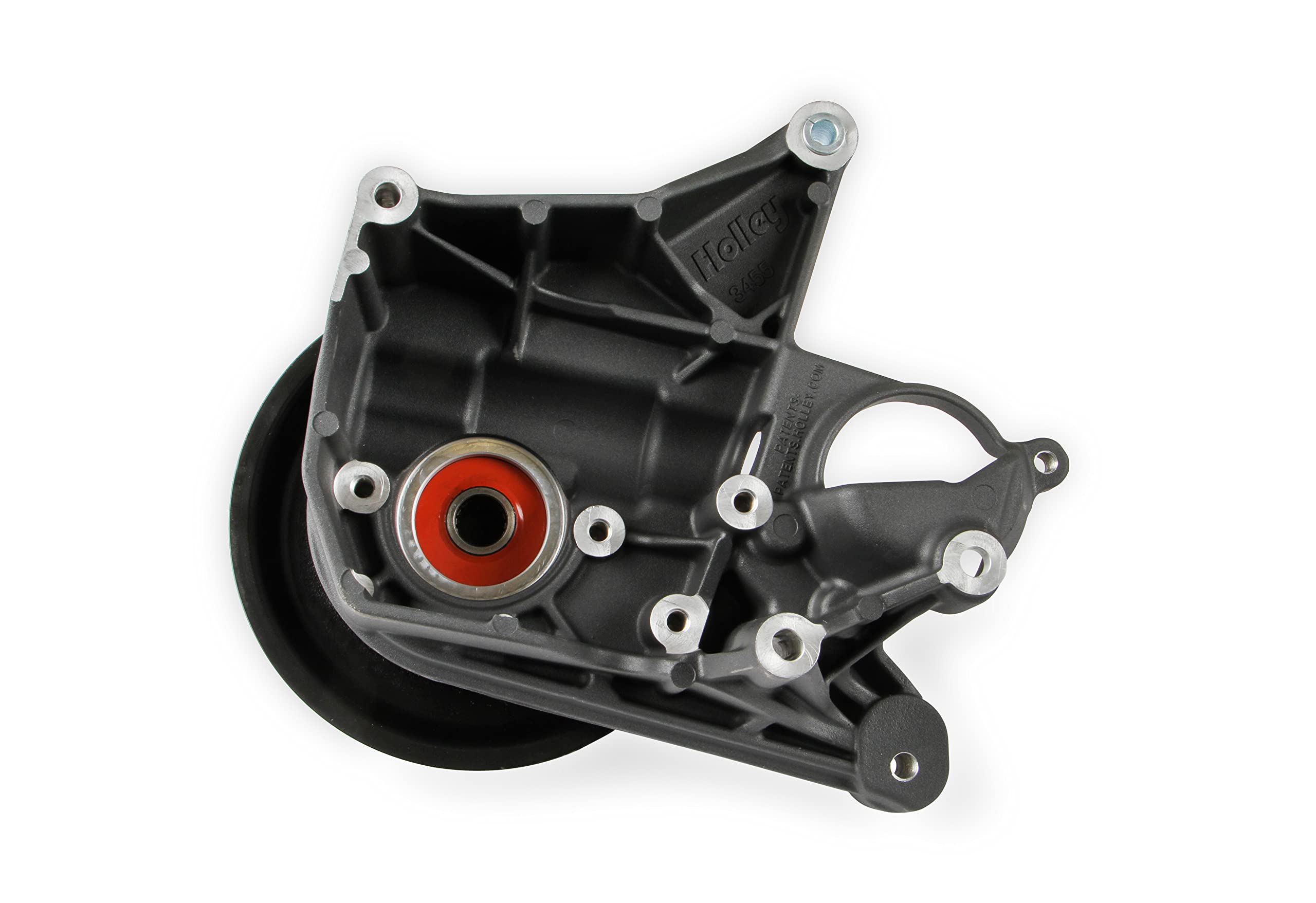 Bracket Holley KIT, P/S LT4-W Short Spacer Natural-Black Finish 97-253BK