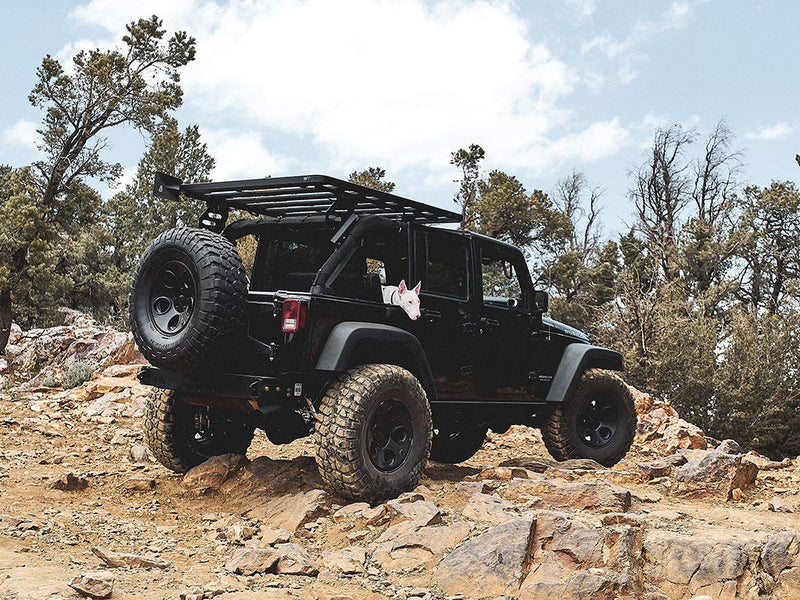 Extreme Slimline II Front Runner 1/2 Roof Rack Kit Compatible with Wrangler JK 4 Door (2007-2018)