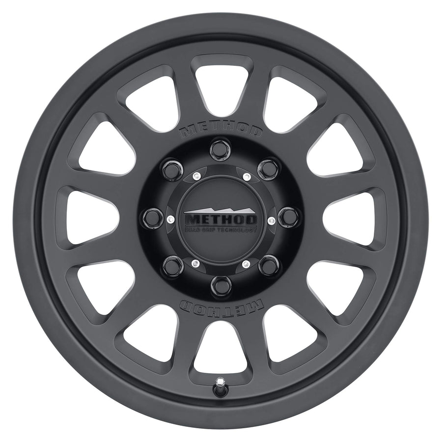 703 Method Race Wheels Matte Black 17x8.5" 8x170", 0mm offset 4.75" Backspace, MR70378587500