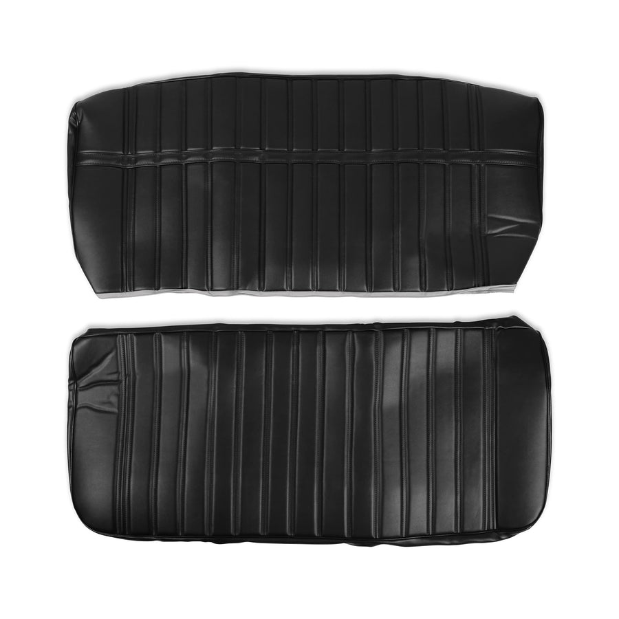 Brothers Trucks 05-285 C/K Seat Upholstery Kit - Vinyl - Black