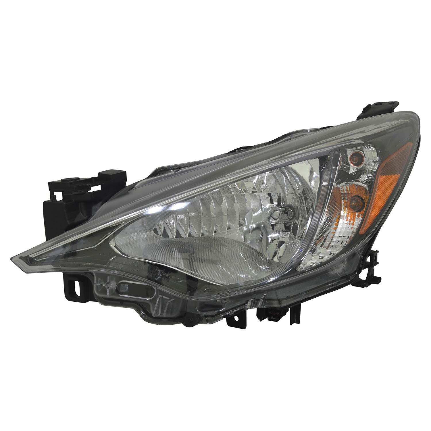 Left TYC Headlight Assembly Compatible with 2016-2020 Toyota Yaris