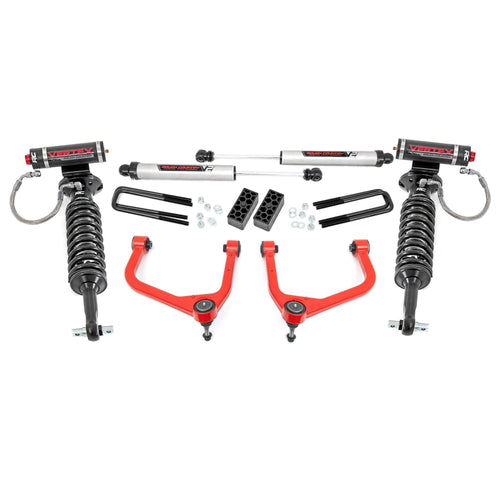 3.5" Rough Country Lift Kit for 2019-2024 Chevy/GMC Vertex/V2 1500-29557RED