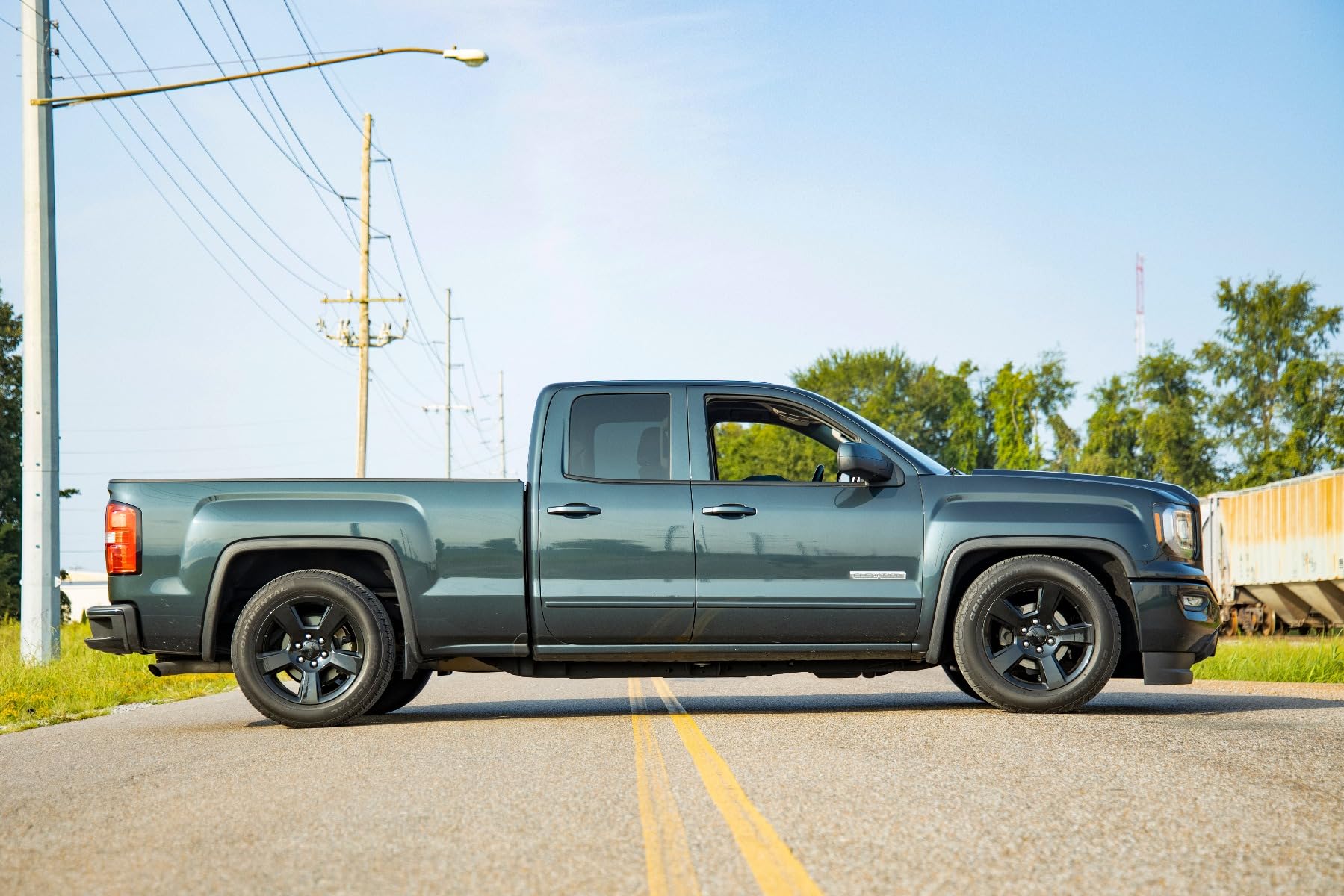 Rough Country 4" Rear 2" Front Lowering Kit for 14-18 Chevy/GMC 1500 2WD - 71630