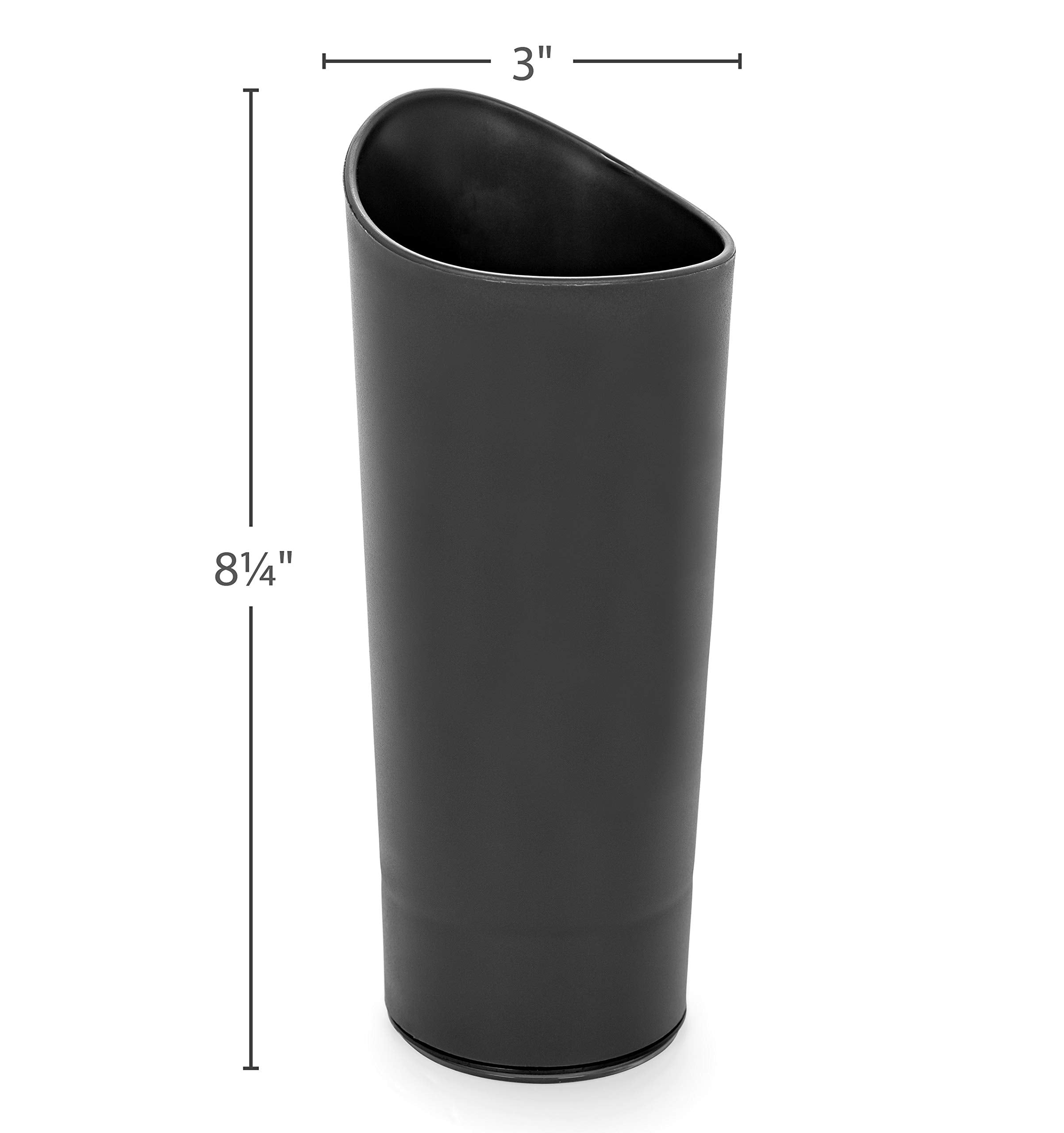 Suction Cup Camco Utensil Holder | Features an Integrated Mechanical Suction Cup, Heavy-Duty Polymer Construction, and is Designed for Compact Spaces Like RVs, Campers, Boats, and More (43816)