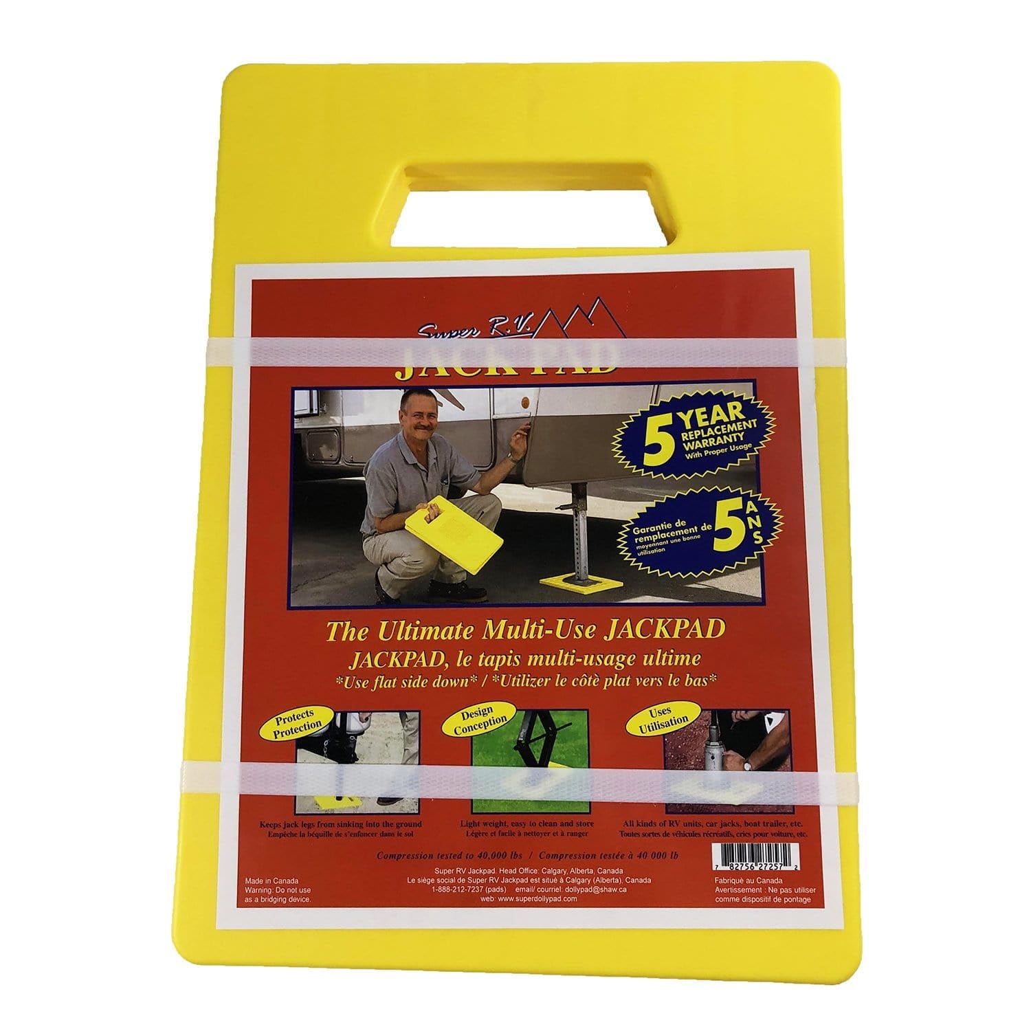 Super RV Jack Pad AP Products 727257