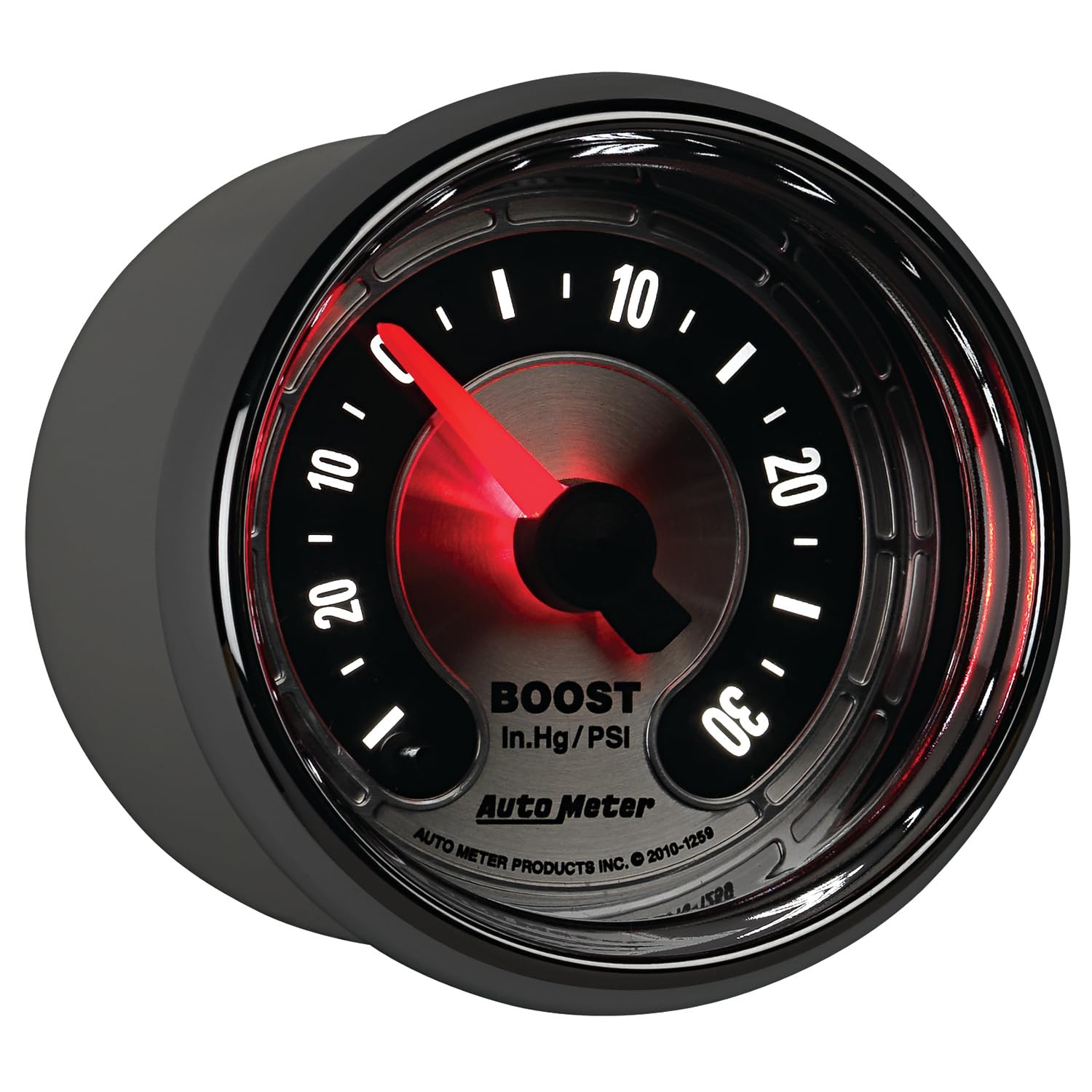 American Muscle Auto Meter 2-1/16" 30 in Hg.-30 PSI Boost/Vacuum Gauge