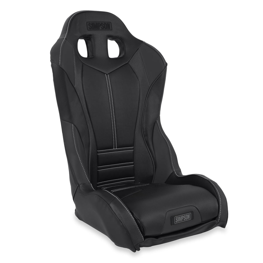 Black/Black Simpson Racing 107-304 Pro Sport UTV Seat