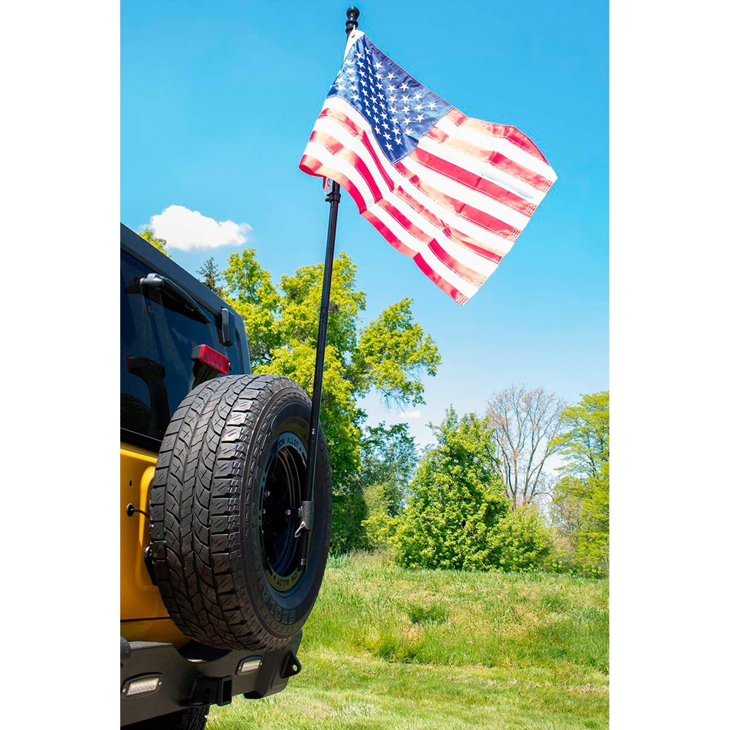 FB21289: Fishbone Offroad Spare Tire Flag Mount