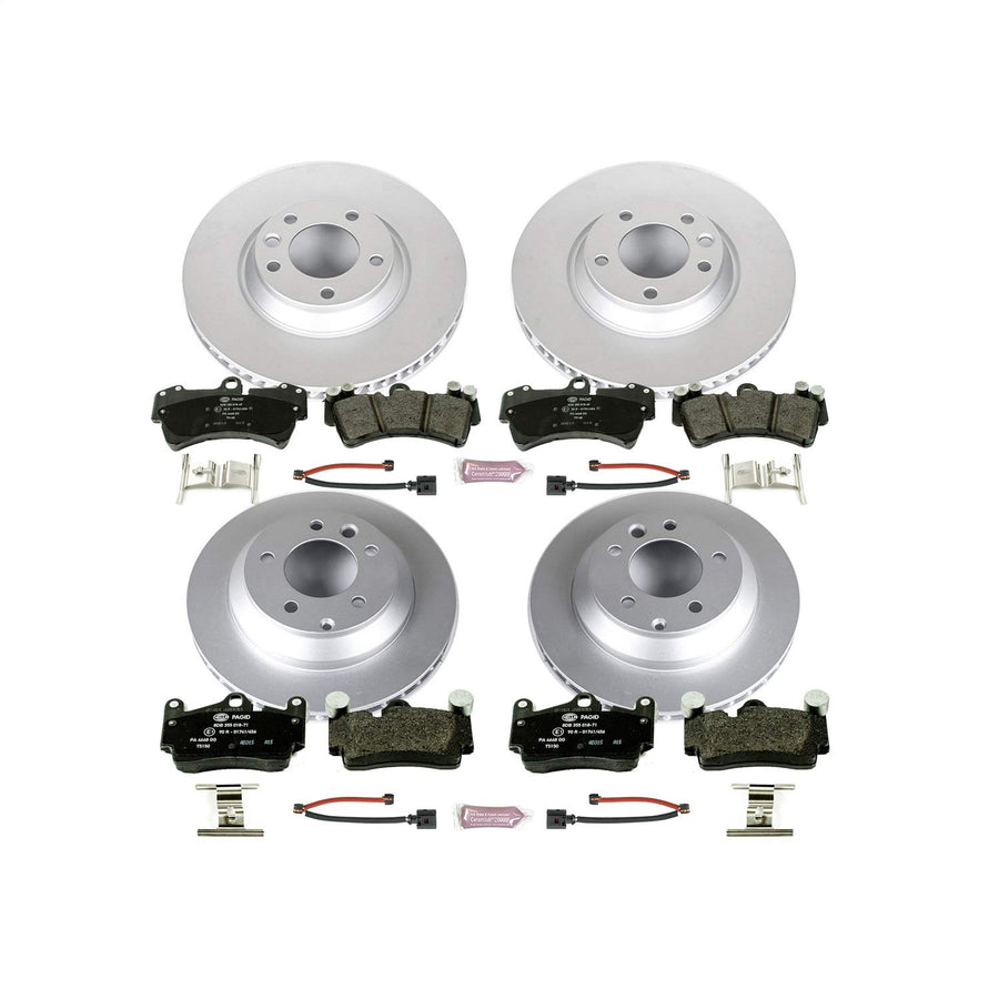 Euro-Stop Power Stop Brake Kit and 2 Front & 2 Rear Sensor Wires