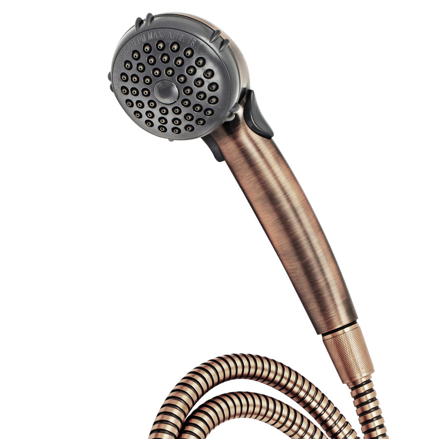 Dura Faucet RV Hand Held Shower Head DF-SA400K-ORB, Stainless Steel Hose Kit (Oil Rubbed Bronze)
