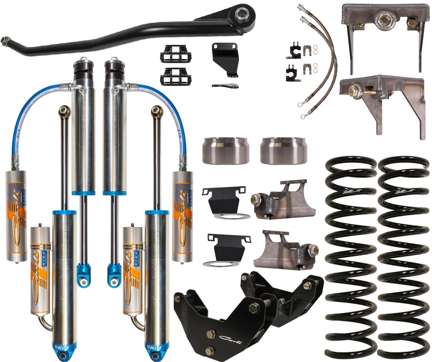 Dominator Carli 3.0 Leveling, Base, 3.25” Lift, 2013-22 Ram 3500, Diesel