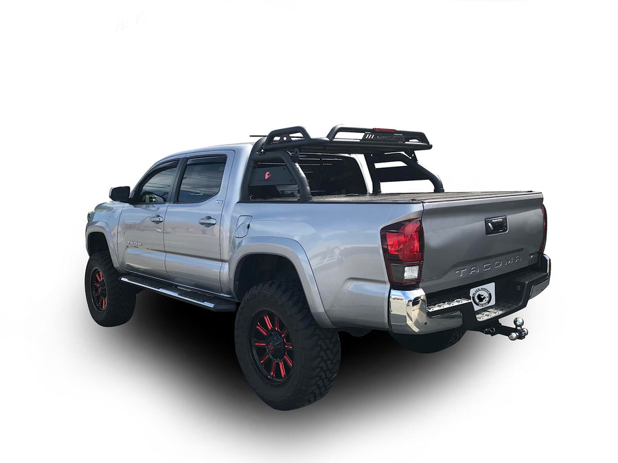 Atlas Black Horse Roll Bar Compatible with 2015-2023 Toyota Tacoma-ATRB-TOTAB