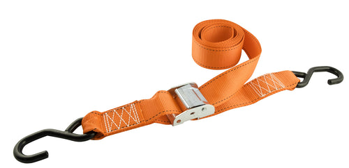 2" x 8' Cam Lock Buckle Tie-Down Strap, Erickson 34409 Pro Series (Pack of 2)