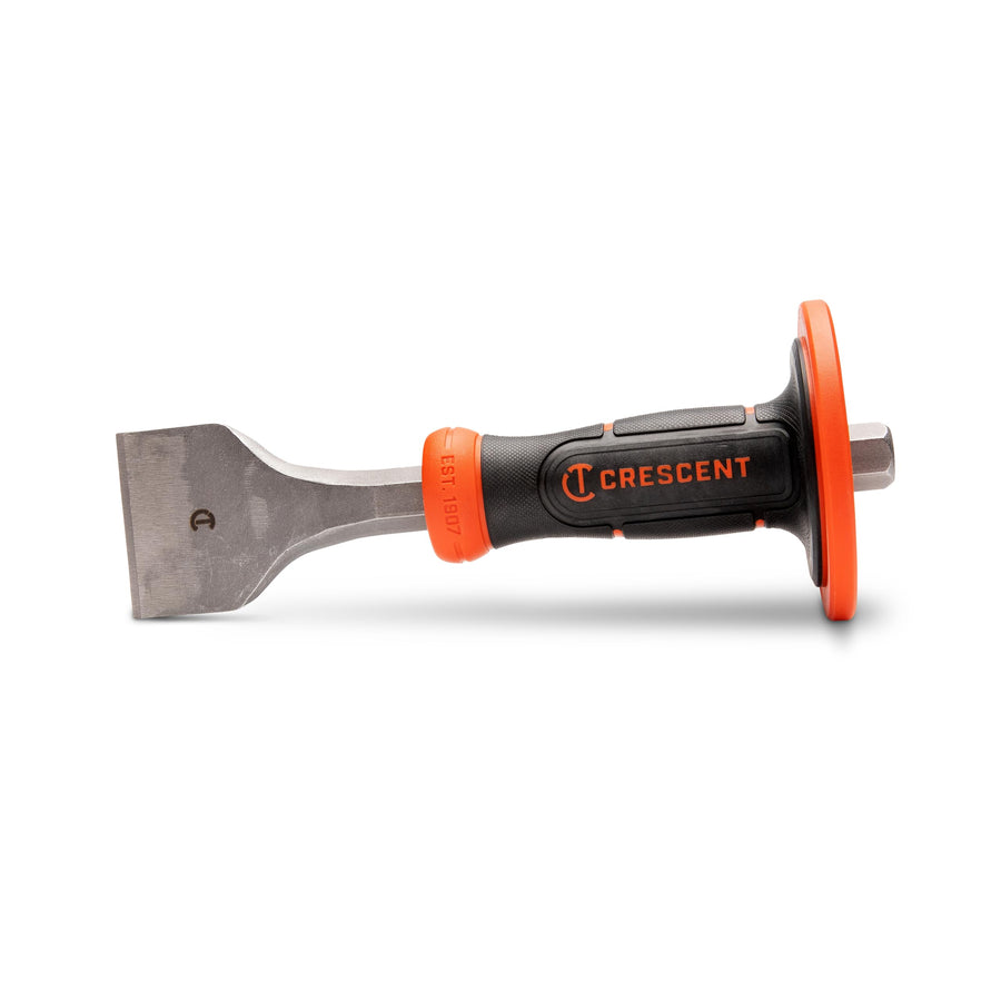 Crescent Flooring Chisel 2-1/2" x 10" with Handguard - CFCH212H