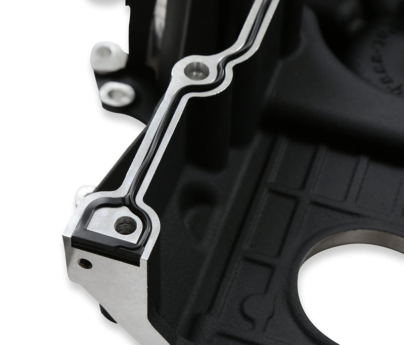 Premium Holley 20-292BK Complete Mid-Mount Accessory System - Black Finish