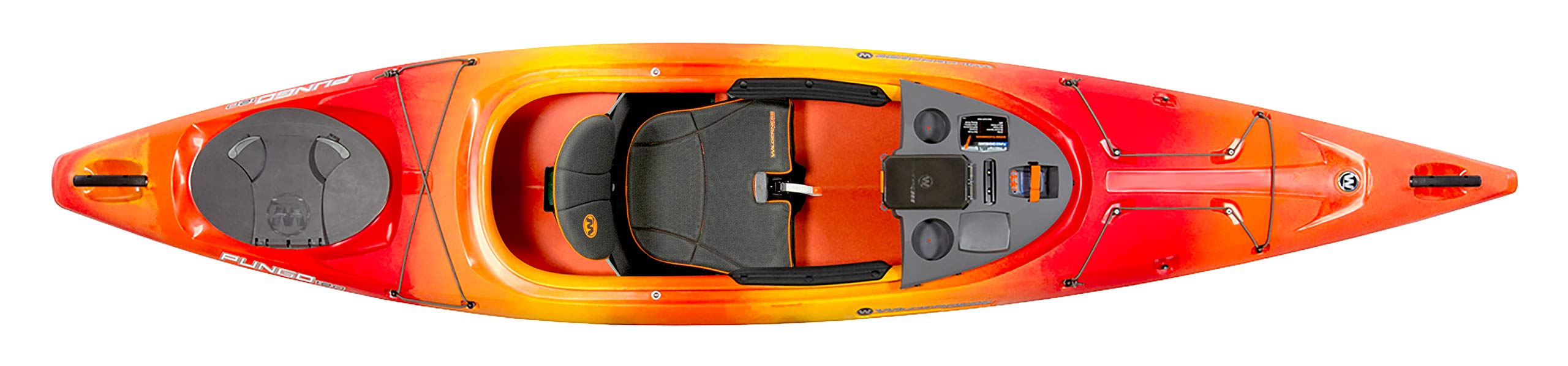 Pungo 120 Wilderness Systems Recreational Kayak - Sit Inside - Phase 3 Air Pro Comfort Seating - 12.2 ft - Mango