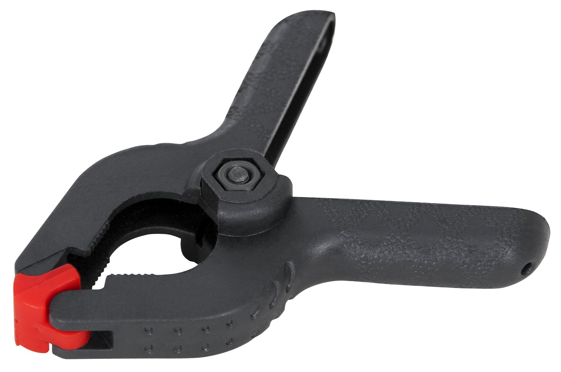 1-Inch Capacity Performance Tool W5087 Nylon Spring Clamp with Non-Marring Swivel Pads, Inner Gripping Teeth, and Heavy Duty Fiberglass Reinforcement