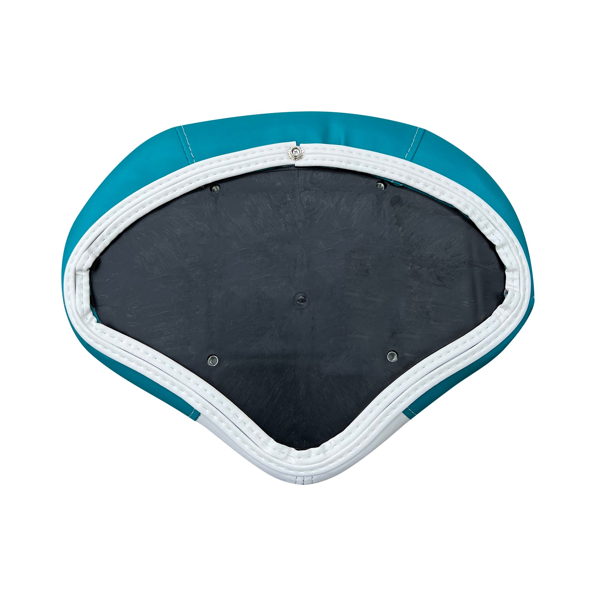 Baja Series Wise 1466-0033 Casting Seat, Brite White/Teal