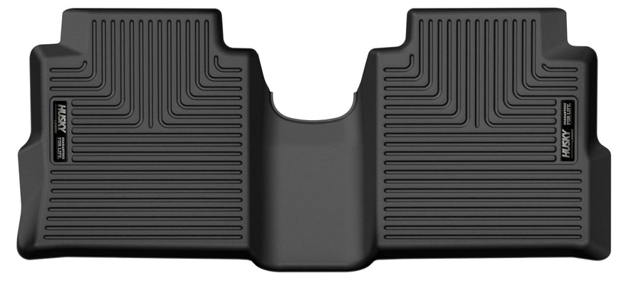 Weatherbeater Husky Liners Floor Mats | Fits 2018-2024 Nissan Kicks | 2nd Row, 1-pc Black - 16791