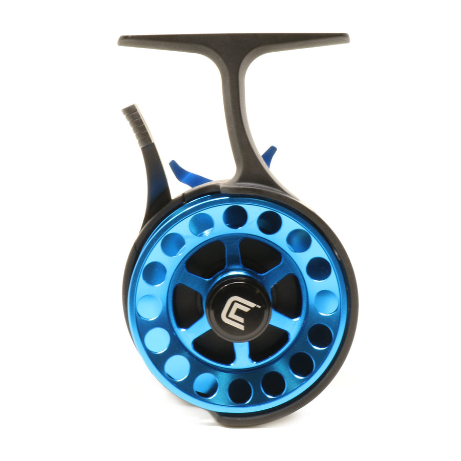 Gravity Elite CLAM 15503 Ice Fishing Reel – Ultra-Light Graphite/CNC, 3.6:1 Gear Ratio, 3+1 Bearings, Right-Hand Retrieve