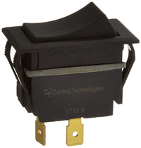 Rocker Switch Painless Performance 80400, Momentary On, Non-Lighted, Black