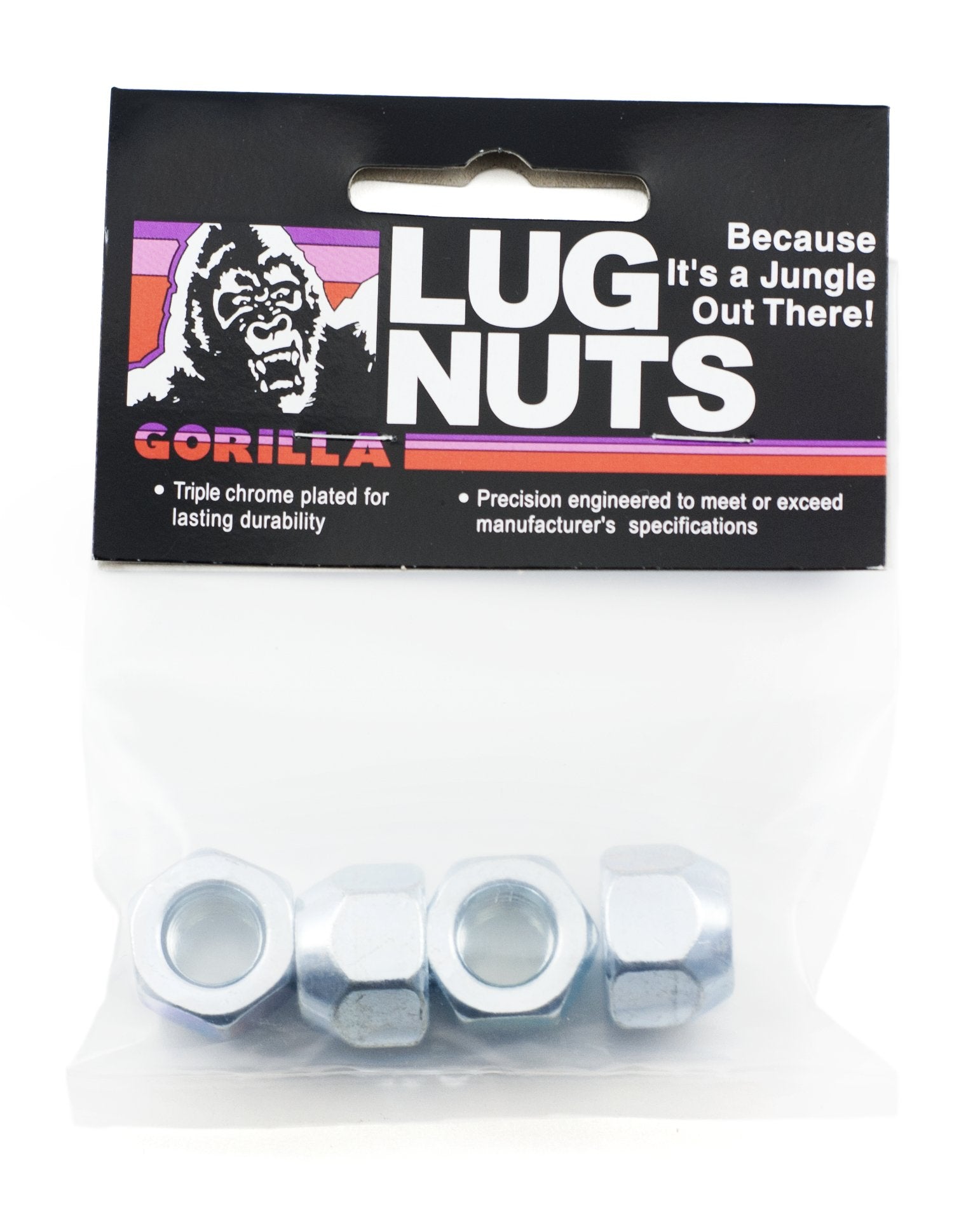 70077B Gorilla Automotive Acorn Open End Lug Nuts (7/16" Thread Size)