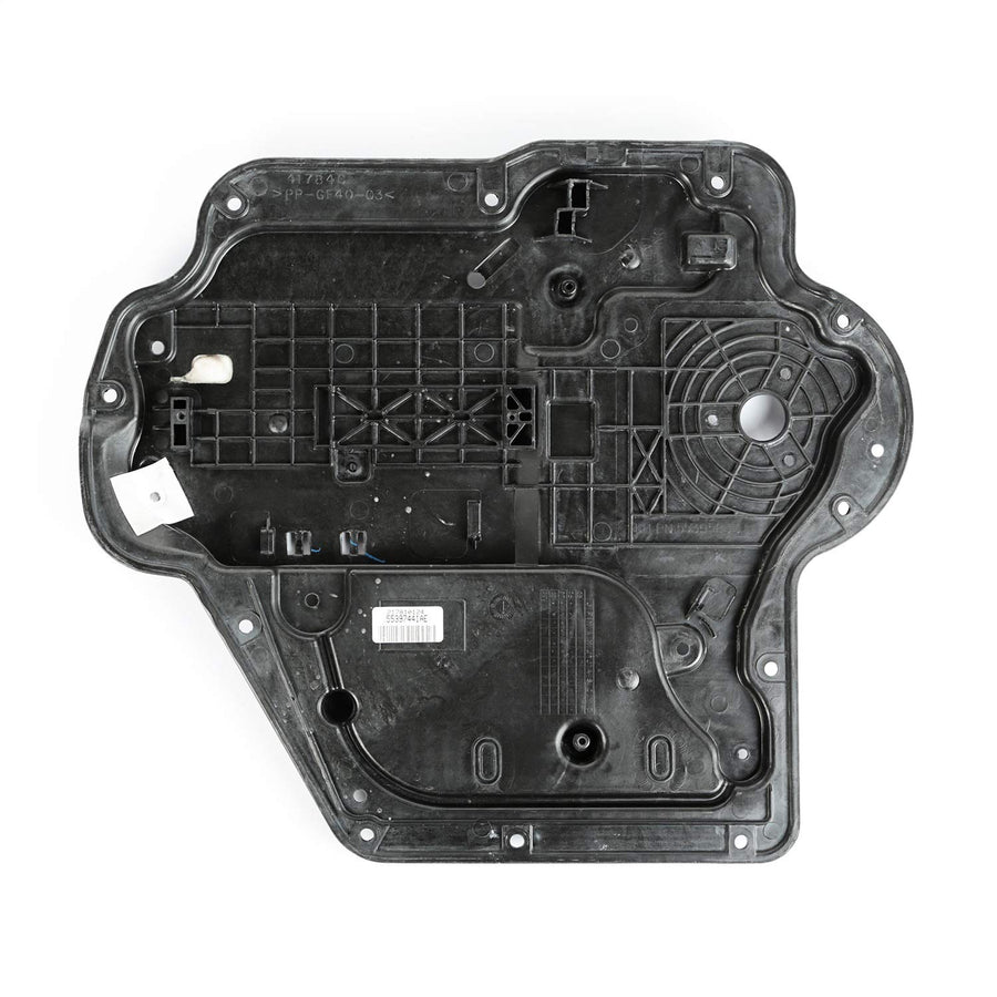 Omix-Ada 11812.72 | Omix | Door Panel Carrier Plate, Front, Left, Manual | OE Reference: 68018023AA | Fits 2007-2010 Jeep Wrangler JK/JKU