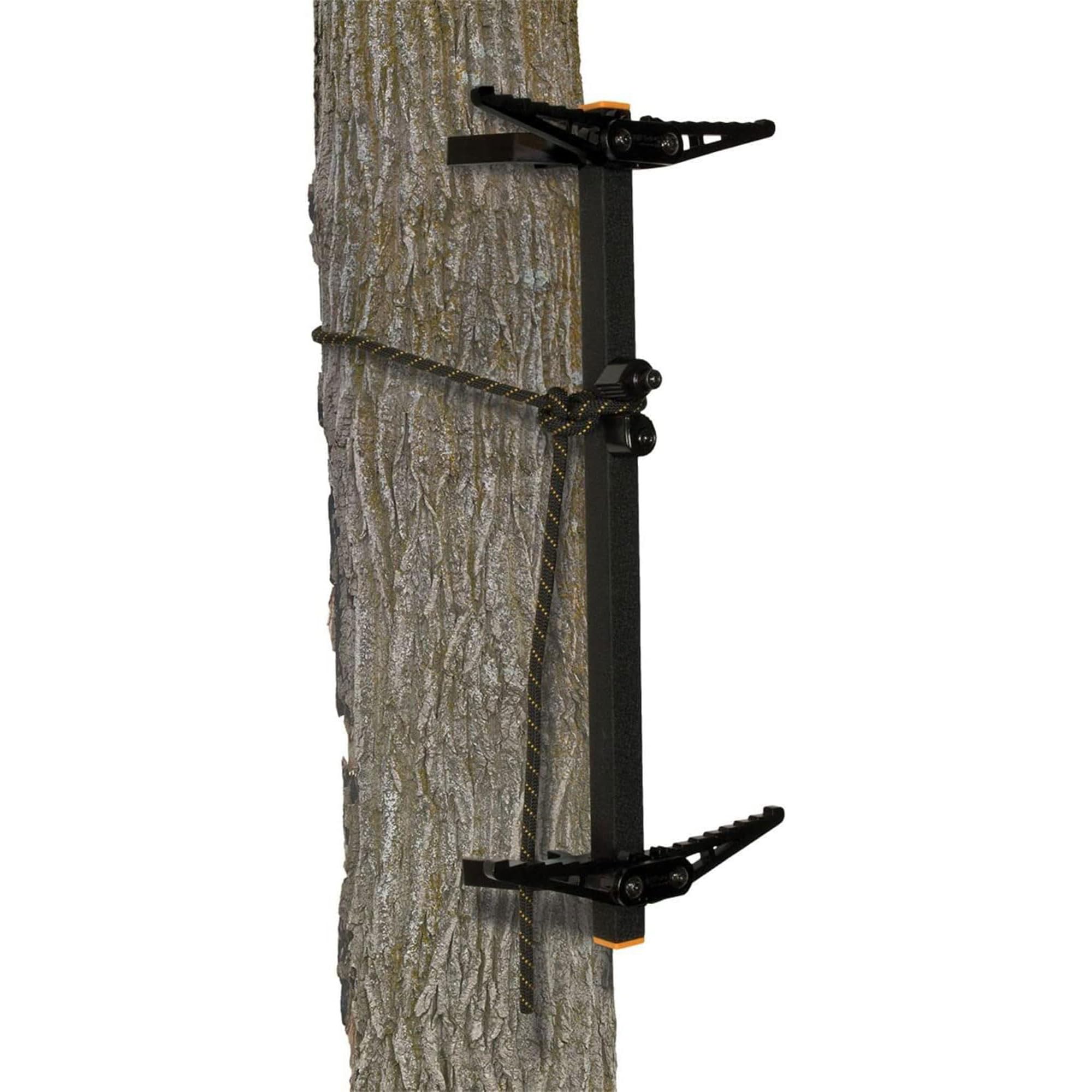 20-Inch Muddy Pro Aluminum Climbing Stick with Built-in Teeth and Aluminum Bark Biters for Crooked or Straight Trees (4-Pack)