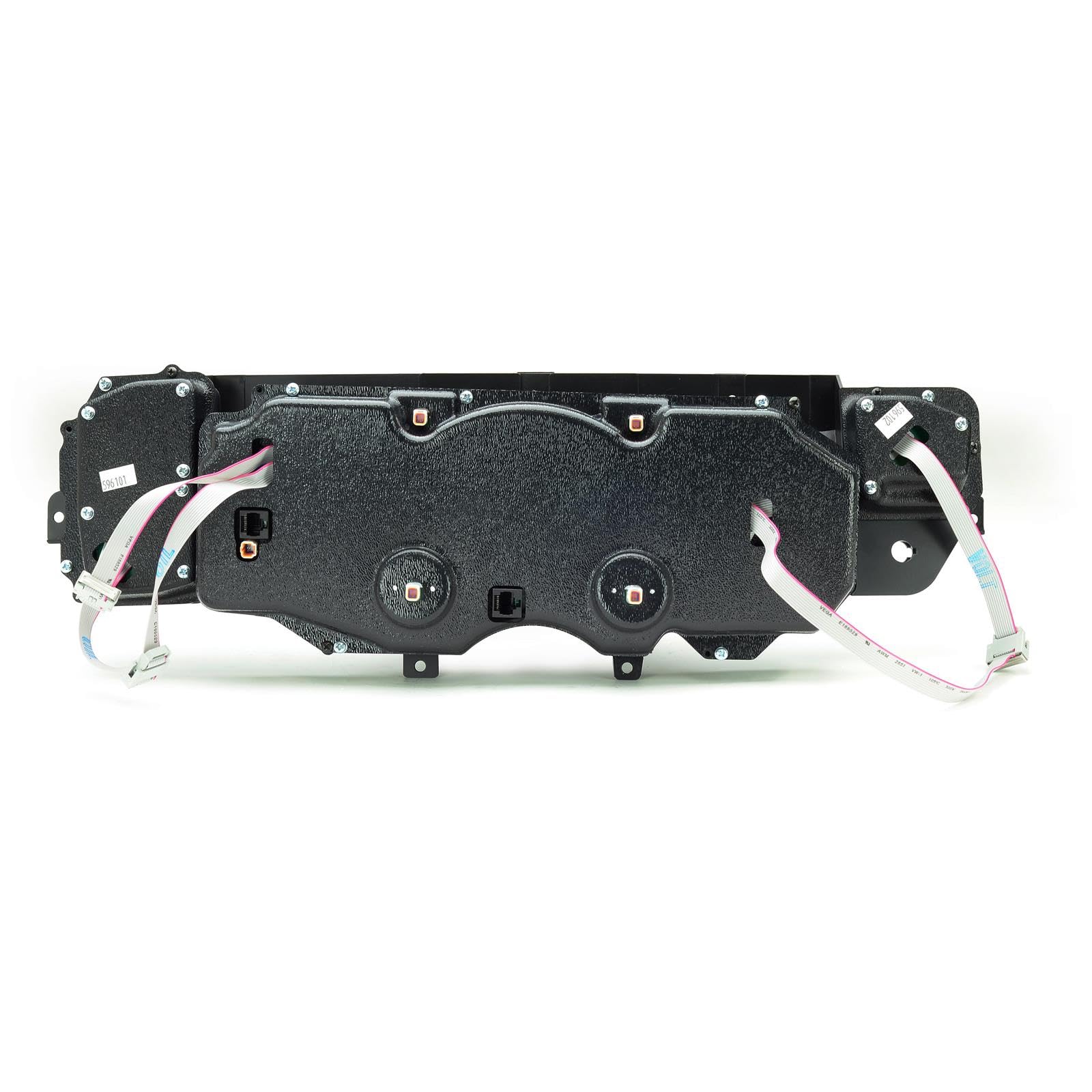 Dakota Digital VHX-70C-CVL-S-B Analog Dash Gauge System Compatible with Chevy Chevelle SS 1970-72, Monte Carlo and El Camino and 1971 GMC Sprint SP, Silver Alloy Style, Blue Backlighting
