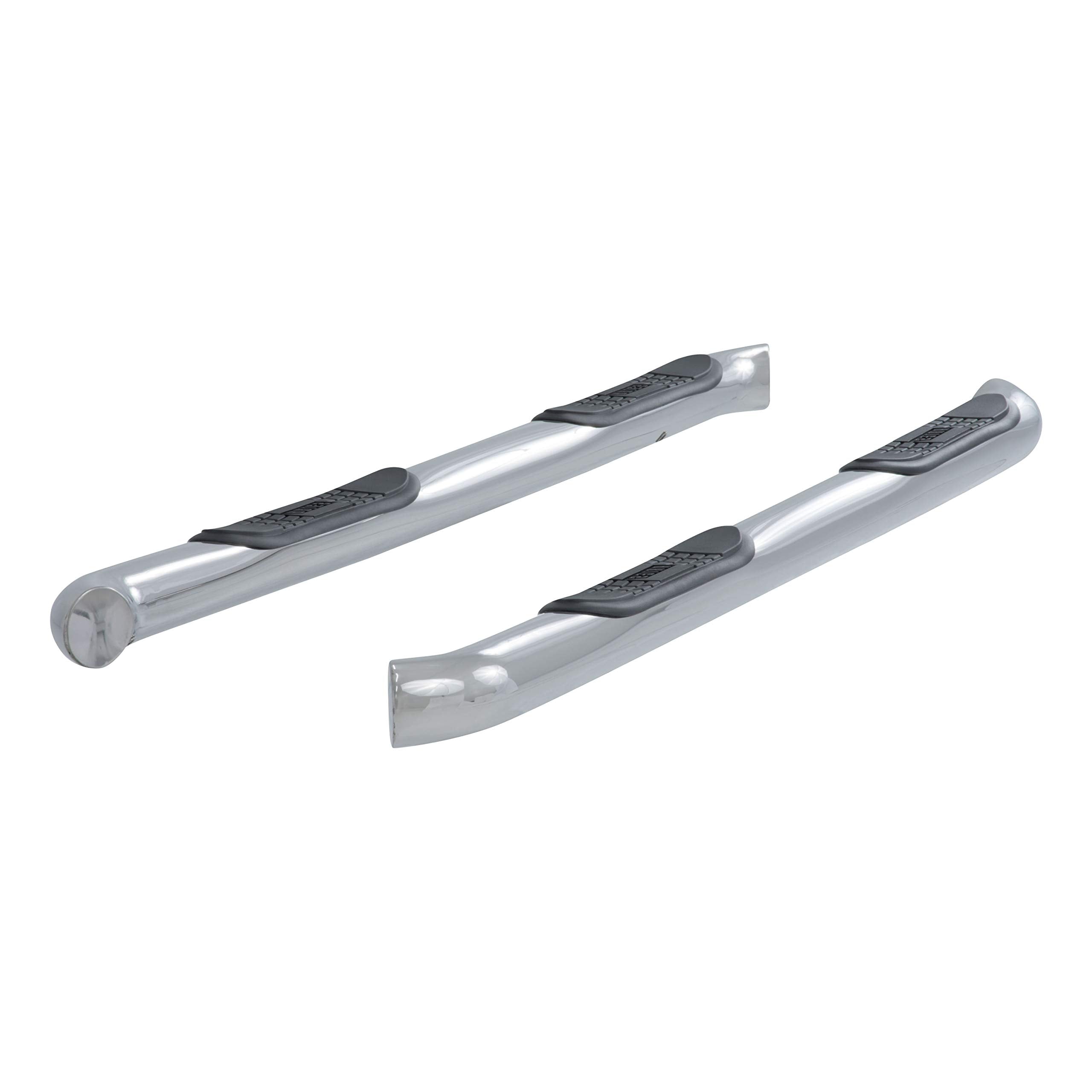 3-Inch Round ARIES Polished Stainless Steel Nerf Bars, No-Drill, Fits Select Chevrolet Equinox, GMC Terrain