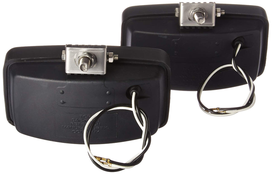 V525S-2 Peterson Manufacturing Light (Halogen Decking With 1.5" Ss Bolt Kit 6.375"X3.5"), 1 Pack