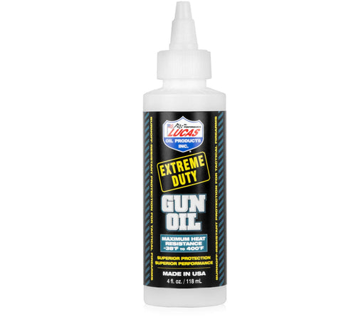 Extreme Duty Lucas Oil Gun Oil (4oz.), 1 Pack