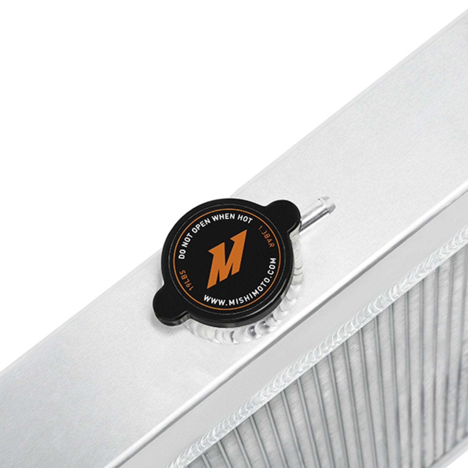Mishimoto X-Line Performance Aluminum Radiator MMRAD-CHABB-7026X Fits Dodge Charger Challenger 1968-1973 Silver