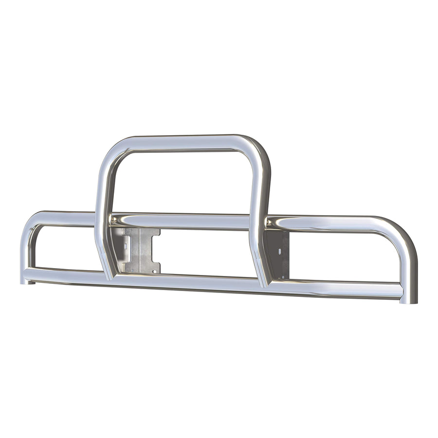 Tuff Guard II Retrac 335560 Polished Stainless Steel Semi Truck Bumper Guard, Select Freightliner Classic