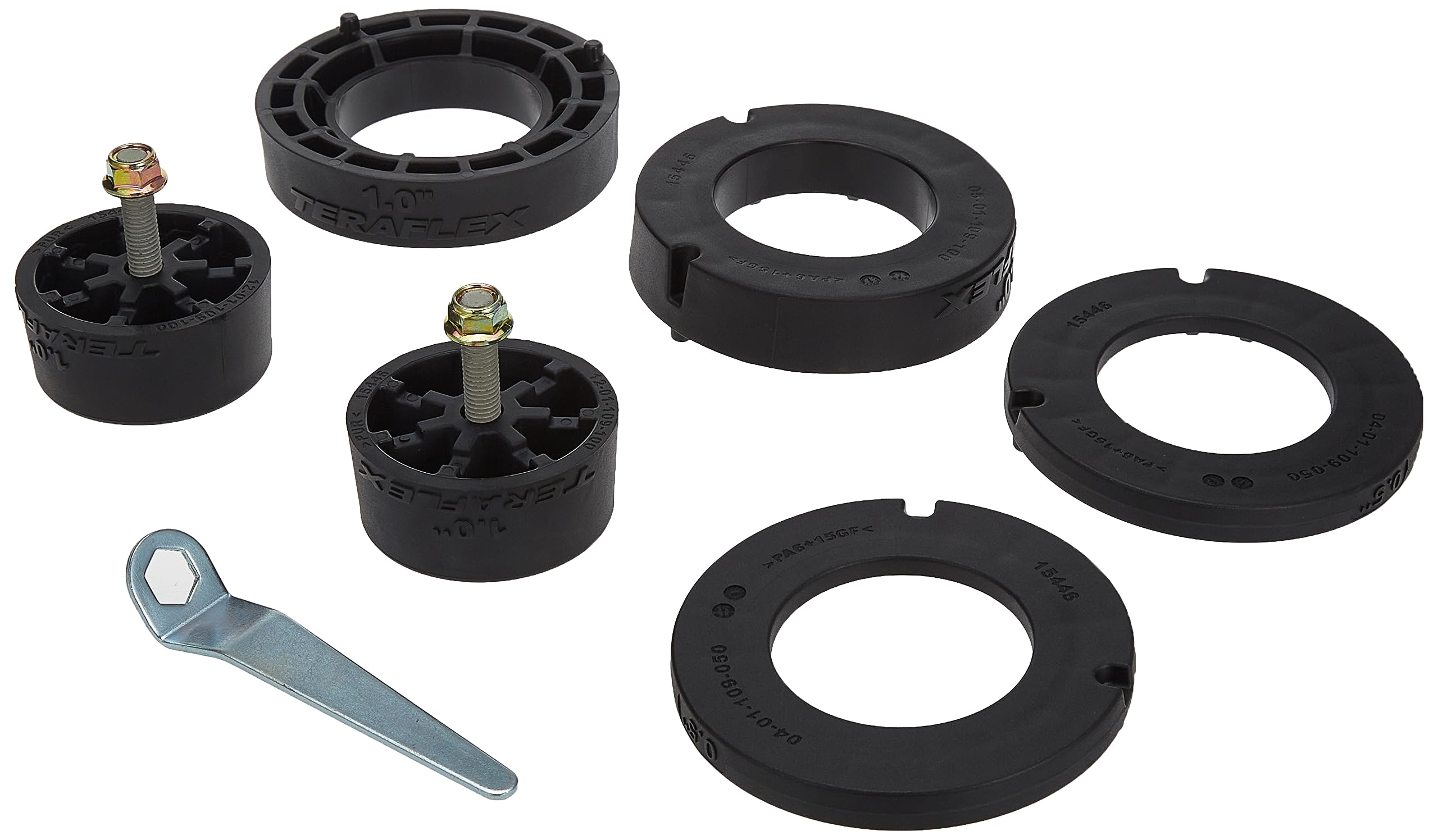 1.5” TeraFlex Performance Spacer Leveling Kit JT: – No Shock Absorbers