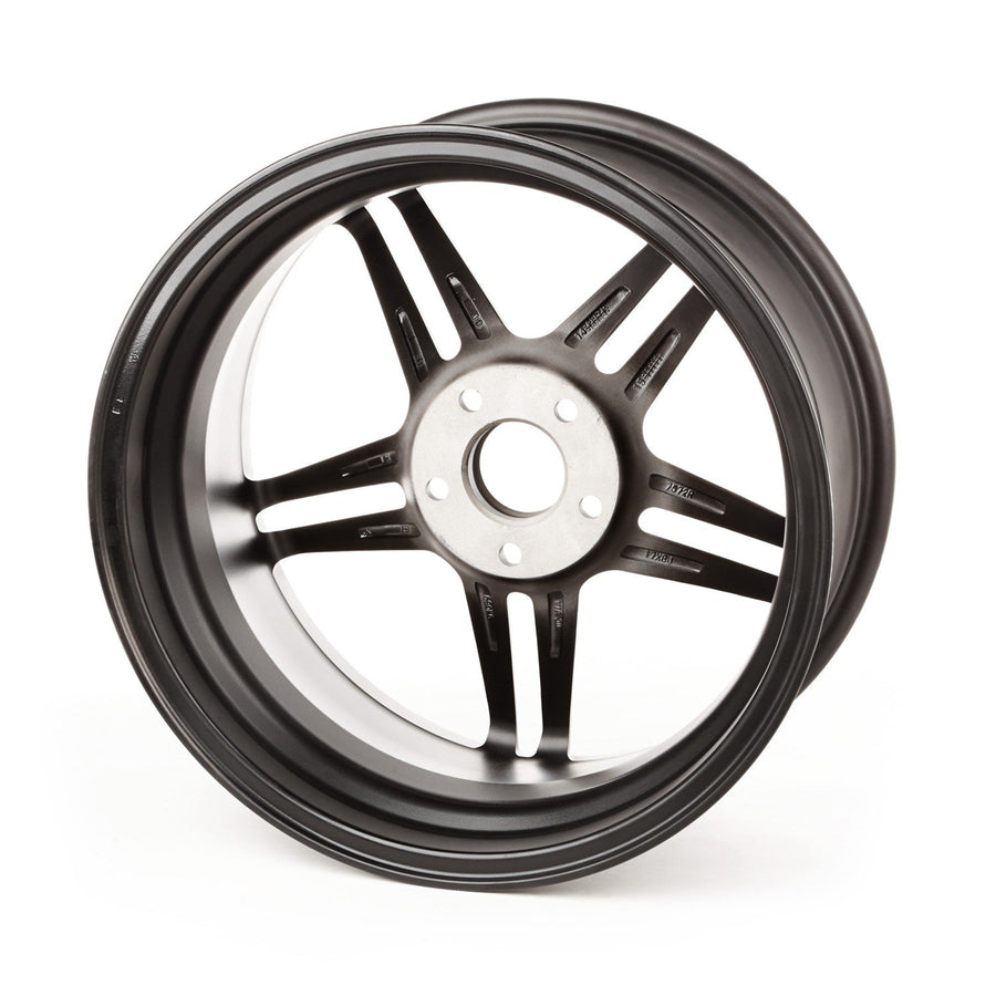 TREK Wheel, Rugged Ridge | 17x8, 5 Spoke, Black, Aluminum | 15307.01 | Fits 2015-2017 Jeep Renegade Sport