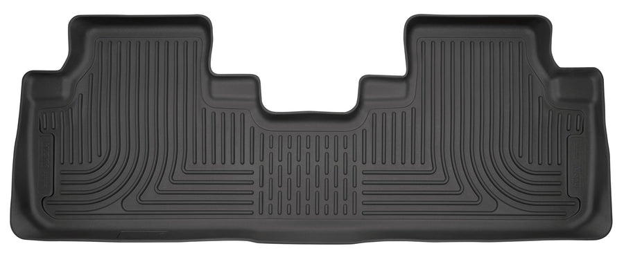 Weatherbeater Husky Liners Floor Mats | Fits 2016-2022 Lexus RX350, RX450H; 2018-2022 Lexus RX350L, RX450HL | 2nd Row, 1-pc Black - 11791