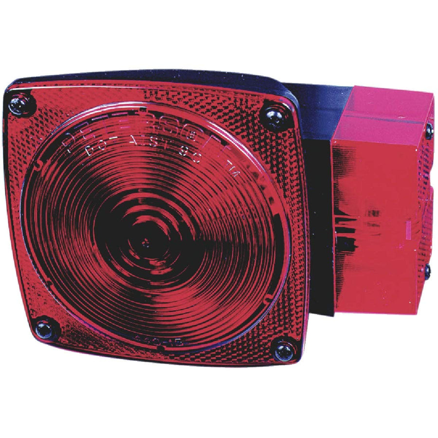 80 in. TOWSMART Over and Under Submersible 8-Function Roadside Red Rear Trailer Light