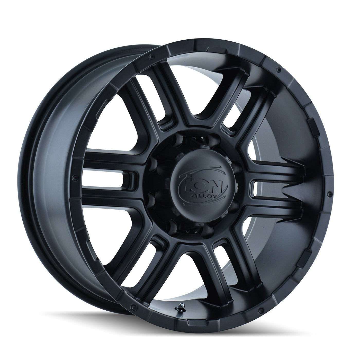 16x8 179, Bolt Pattern: 6x5.5/, Offset: 10, MATTE BLACK, set of 1