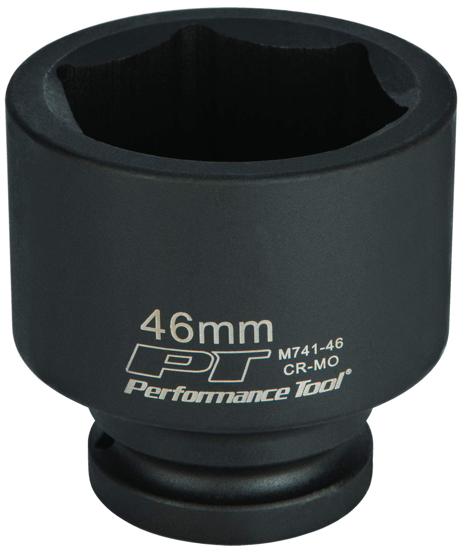 M741-46 Performance Tool 3/4 In Drive 46 MM Impact Socket for Heavy-Duty Automotive and Industrial Applications