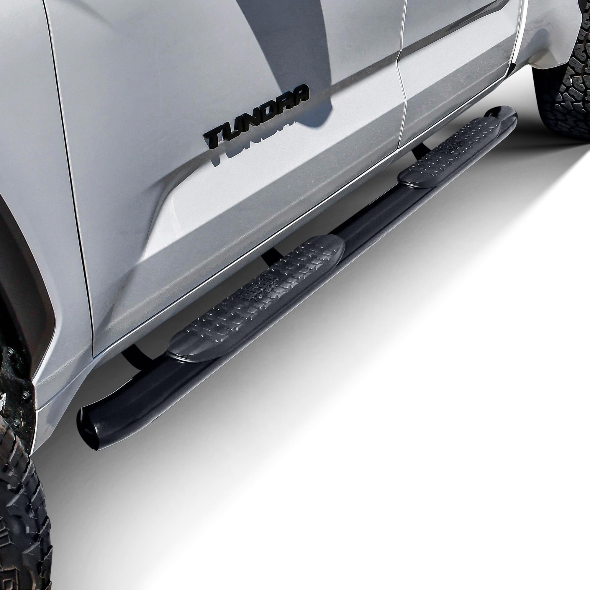 Pro Traxx 4 Oval Nerf Step Bars Westin fits 2022-2023 Tundra Double Cab Black 1 Pair