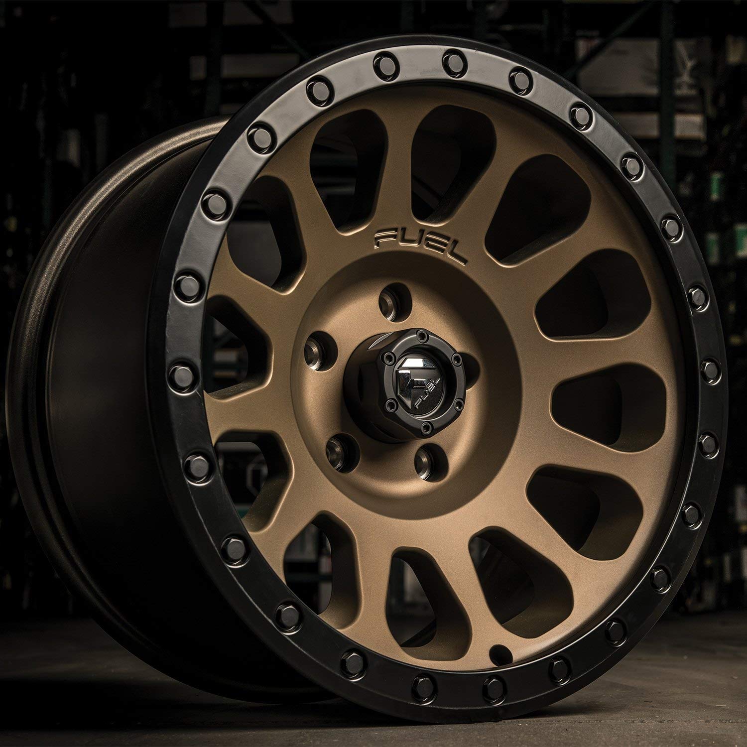 17x9 FUEL Vector D600 Bronze 5x5-12 offset