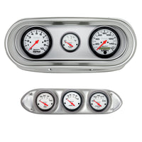 AutoMeter Dash Kit Direct Fit, Nova 62-65, Tach/Mph/Fuel/Oilp/Wtmp/Volt, Phantom (2127-09)